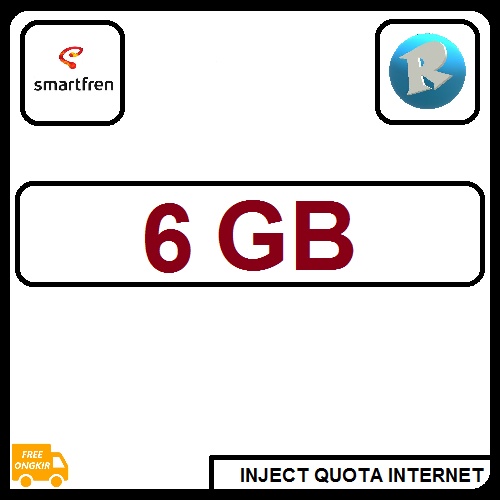 Inject Kuota Data Internet Smartfren Nonstop 6GB