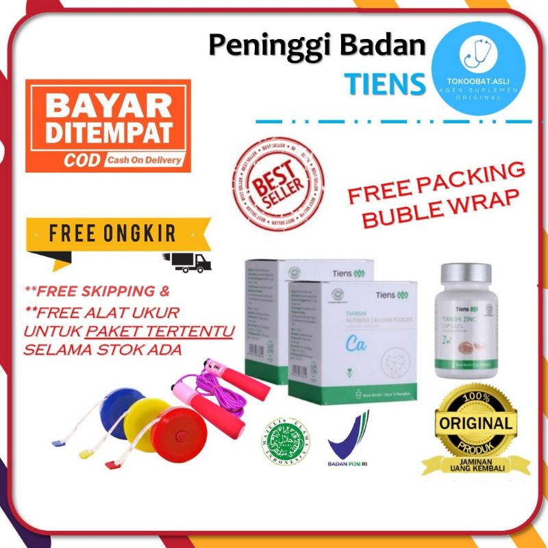 

Peninggi Badan Susu Penambah Tinggi Kalsium NHCP & Zinc Capsules NCP Original Aman