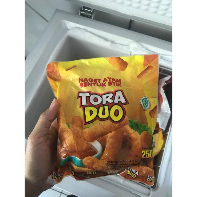 

Chicken Nugget Tora Duo Stick 250gr & 500gr | Naget Ayam Stick 250gr & 500gr