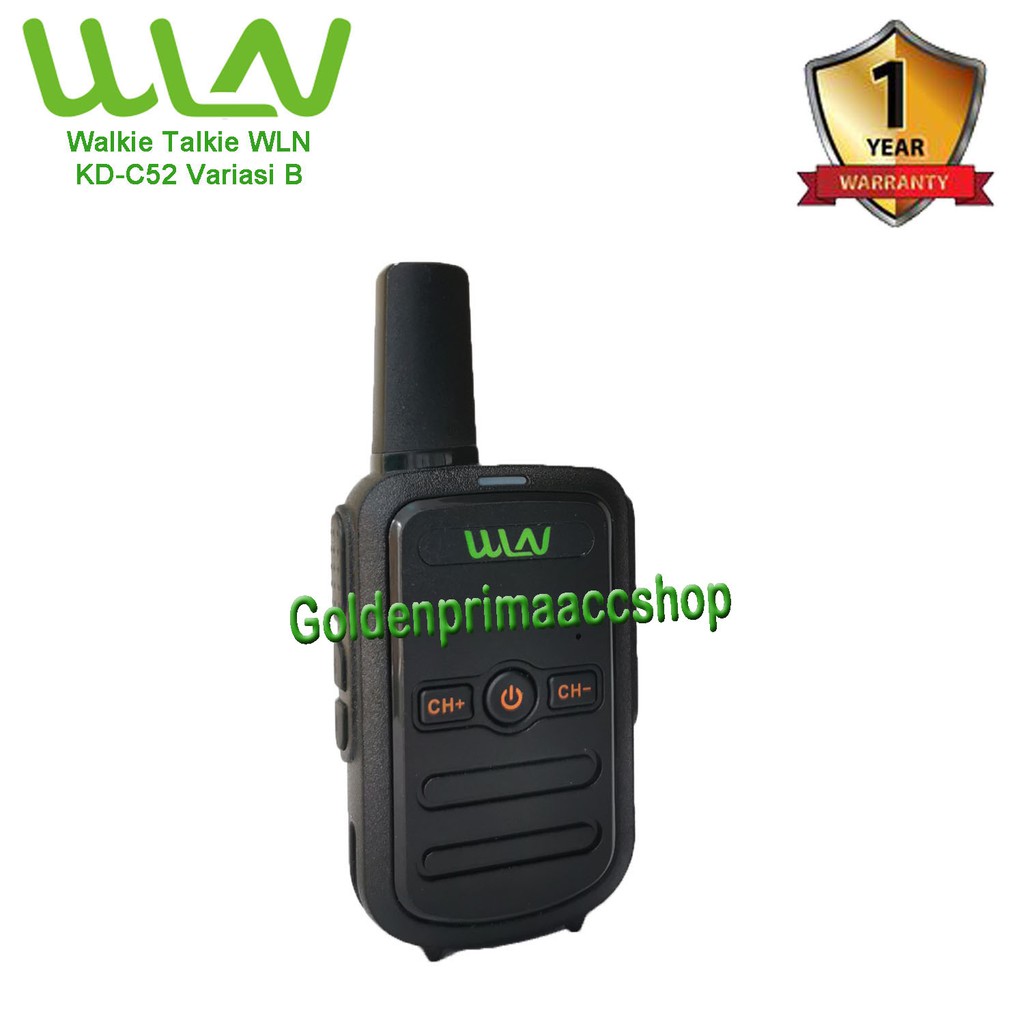 HT WLN KD-C52 HITAM (ISI 2 PCS) Tanpa Charger Desktop