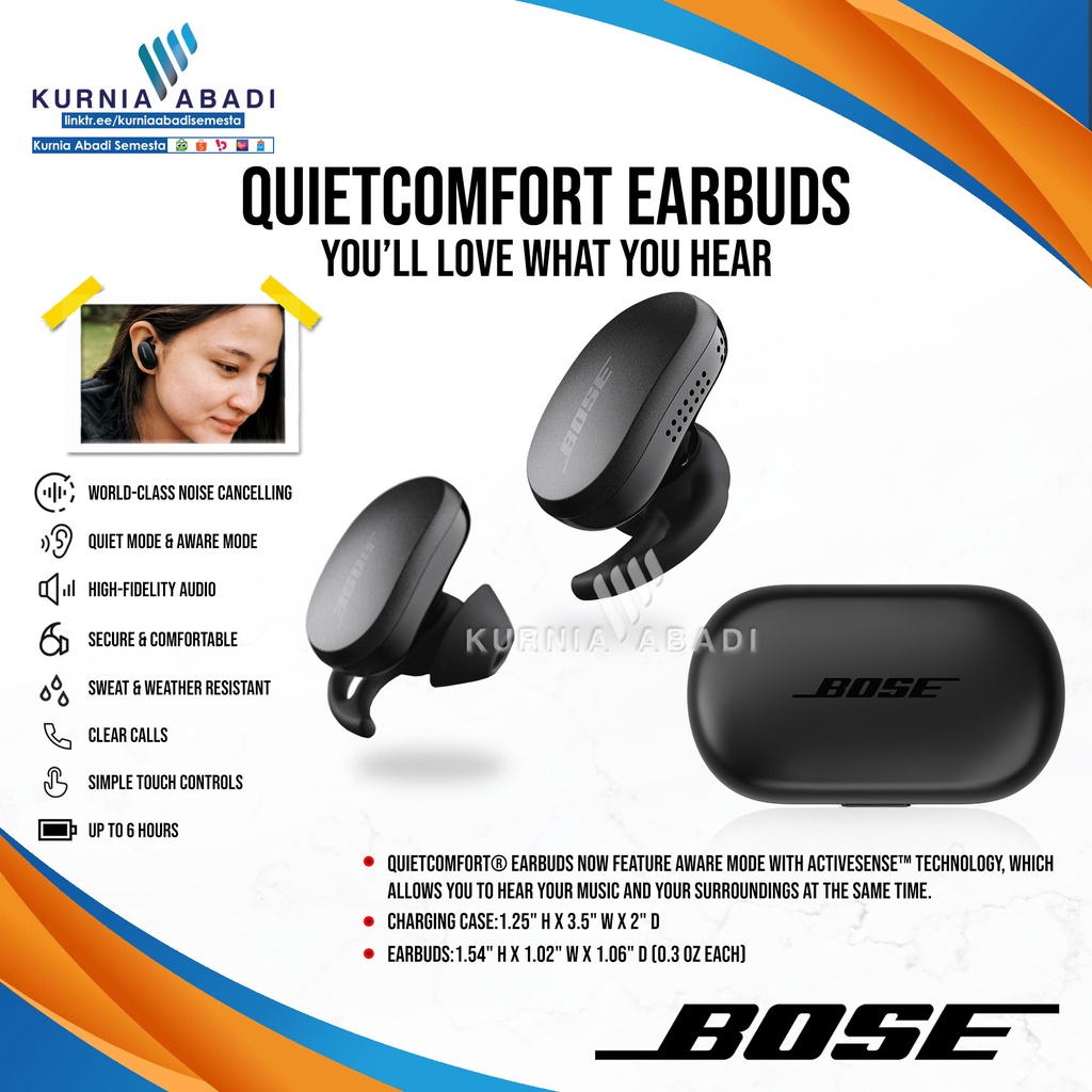 BOSE QuietComfort Earbuds QUIETCOMFORT SERIES