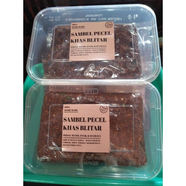 

Sambel Pecel Khas Blitar Kemasan 500 gram Murah Enak