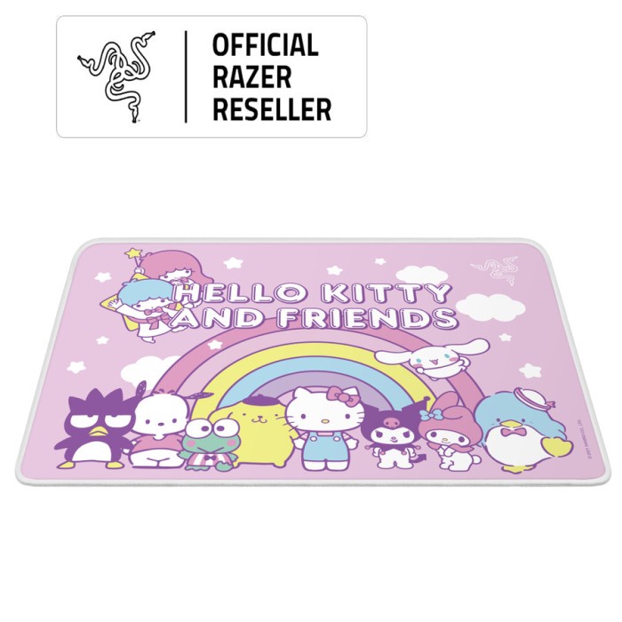 Razer DeathAdder Essential &amp; Goliathus Mouse Mat Bundle - Hello Kitty