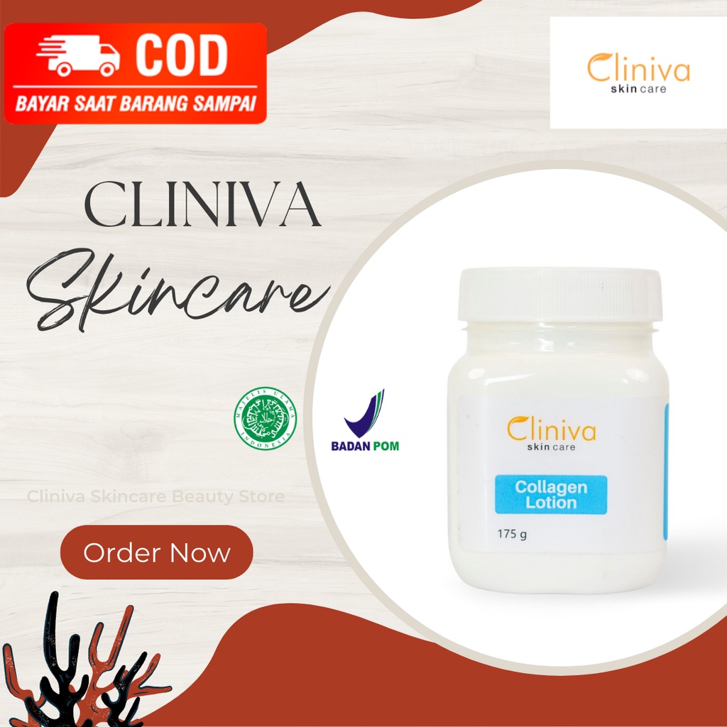 CLINIVA SKINCARE - Promo Cliniva Skincare Body Lotion Collagen | Lotion Pemutih Badan BPOM 175 GR