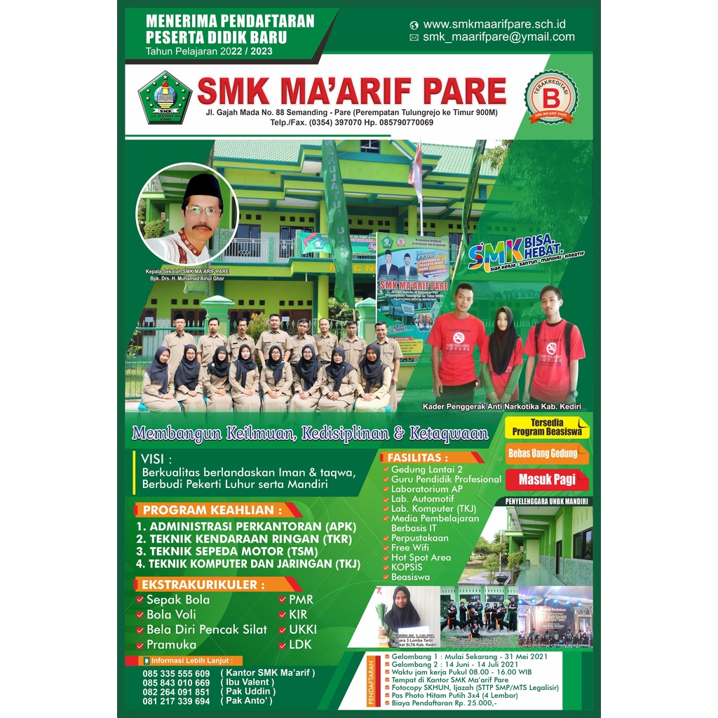 DESAIN PAMFLET PPDB 2023