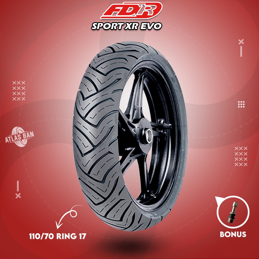 Ban Tubles Motor Batangan FDR SPORT XR EVO 110/70 Ring 17 Tubles