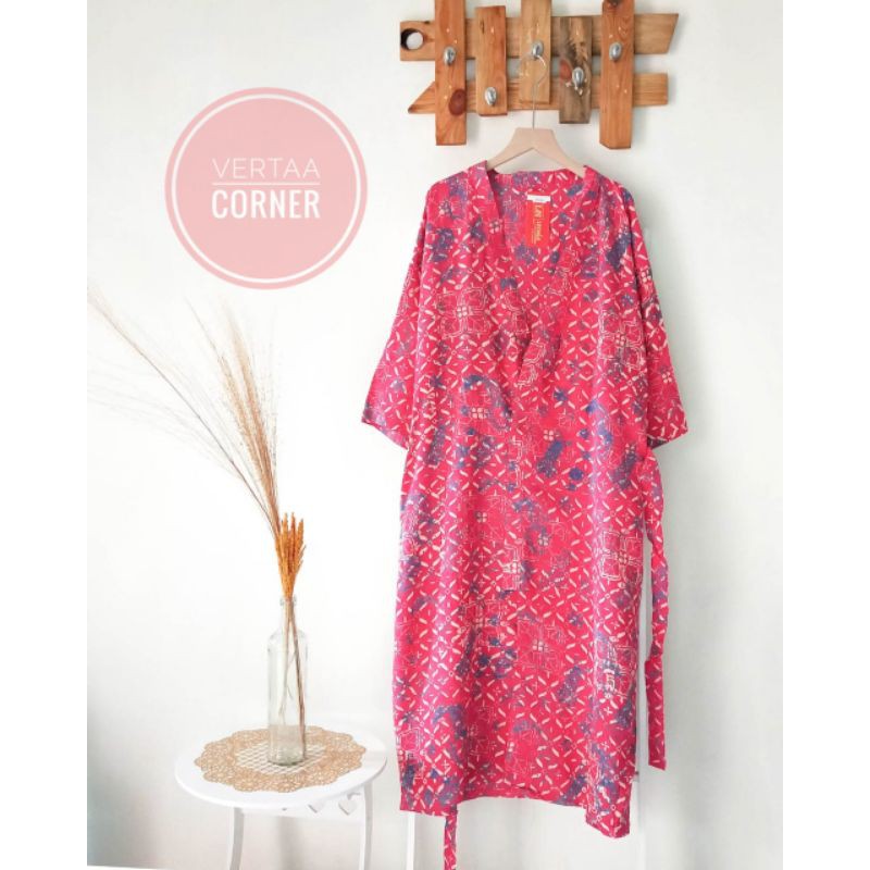 Outer panjang oversize kimono batik premium