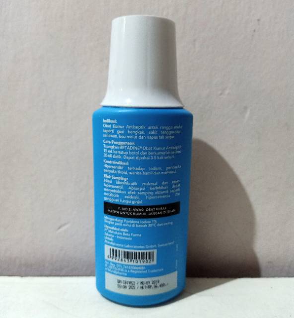 Betadine kumur antiseptik 100 ml