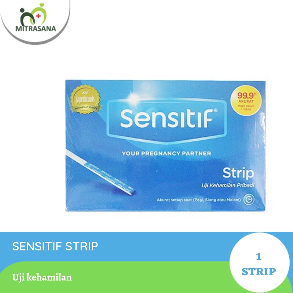 SENSITIF TEST PACK 1 STRIP