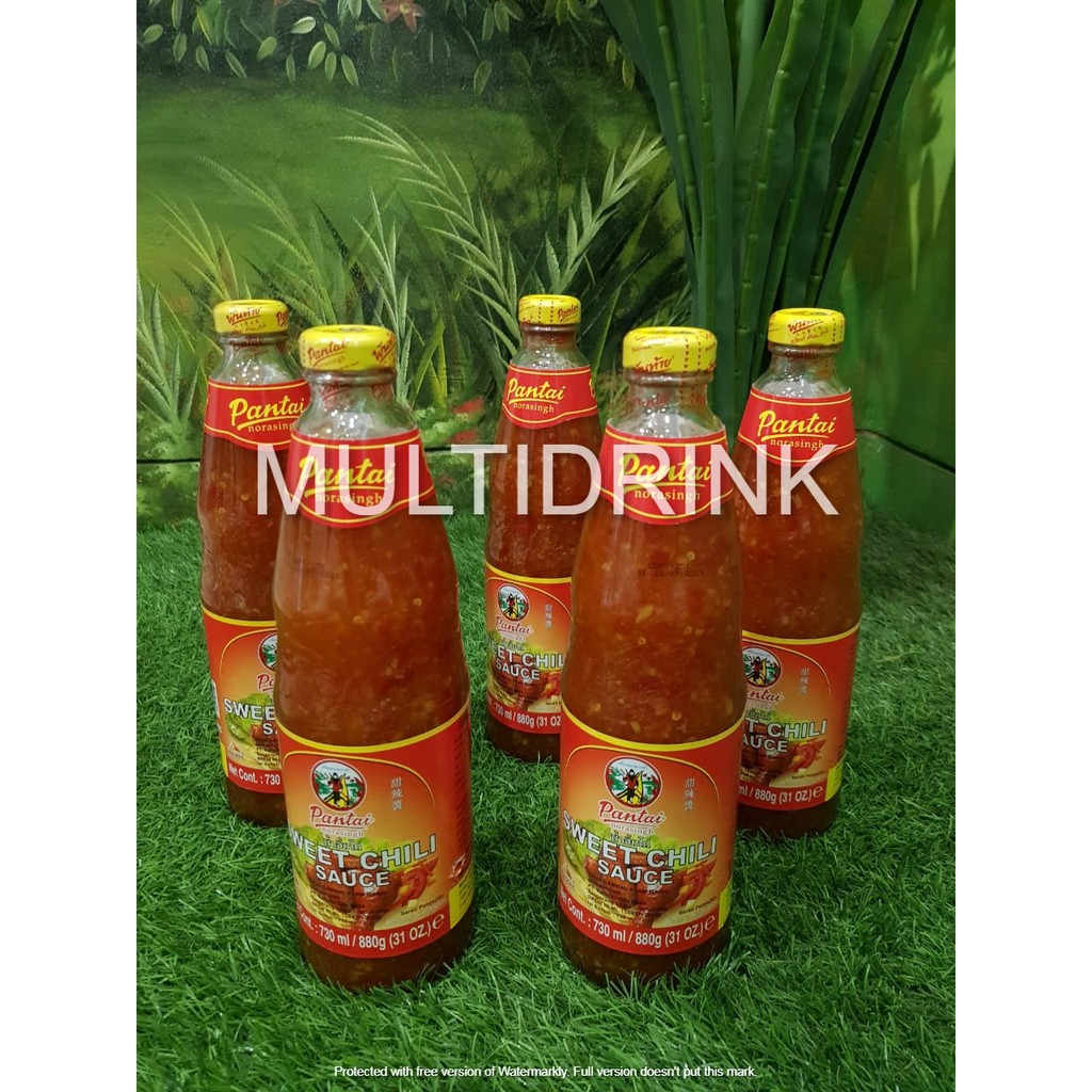 

Sweet chili sauce pantai /sambel bangkok merk pantai norasingh 730 ml