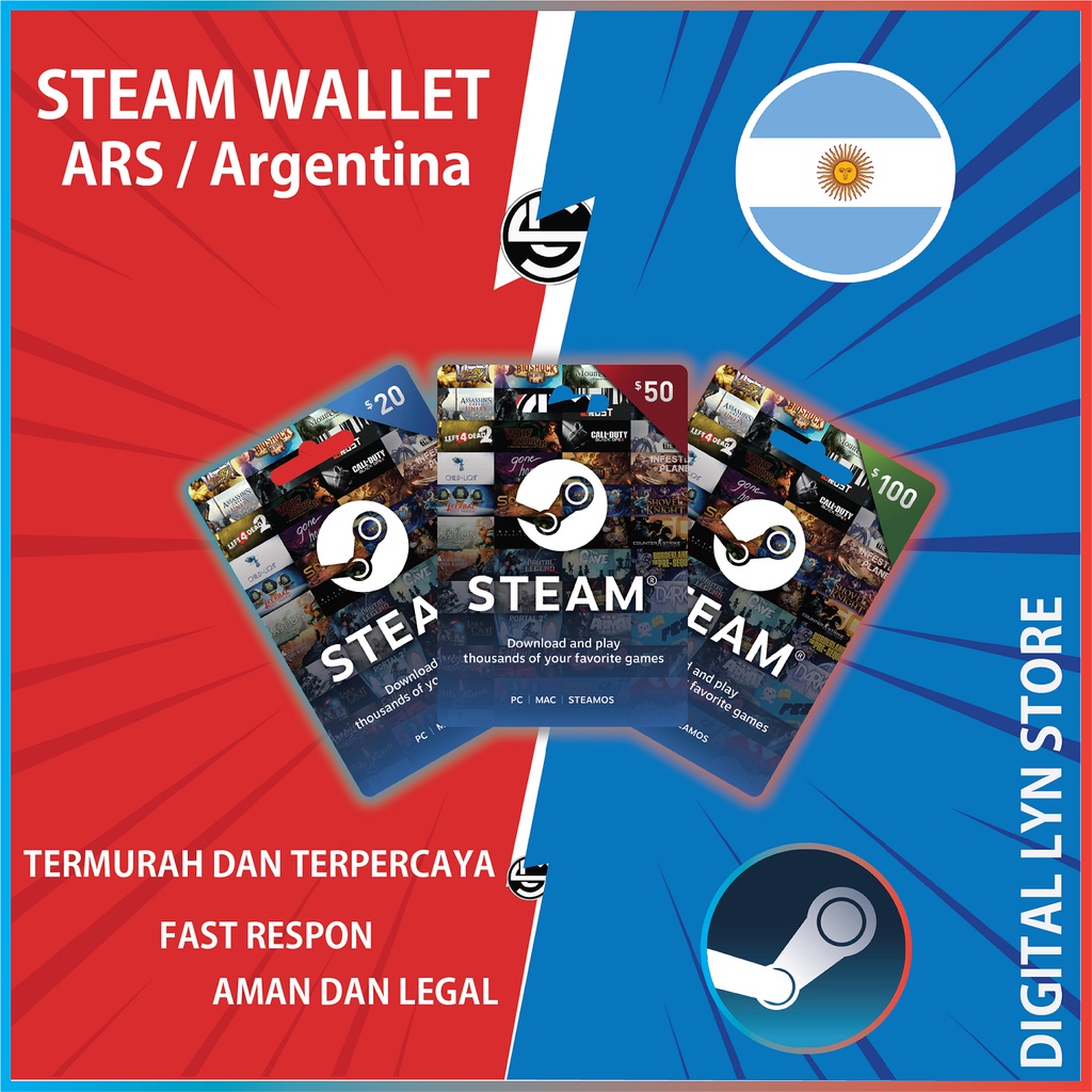 Steam Wallet. Steam Wallet 300 ARS Аргентина. Wallet api