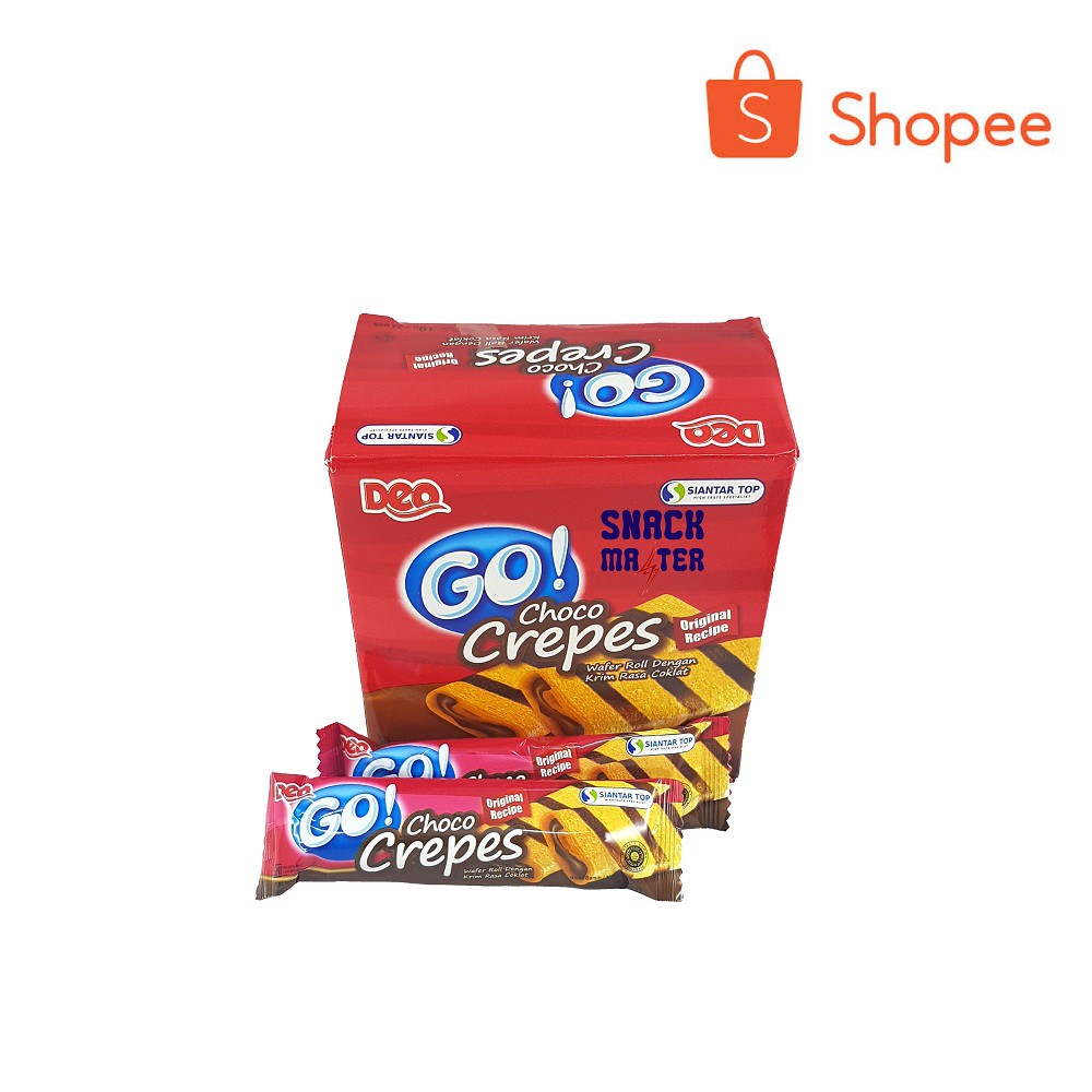 

Go! Crepes - Netto 24 bks x 10 gr