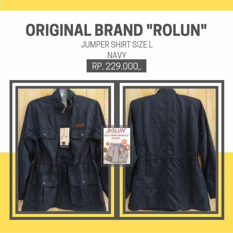 JAKET PARKA PARASIT ROLUN GIRL DIVISION ORIGINAL