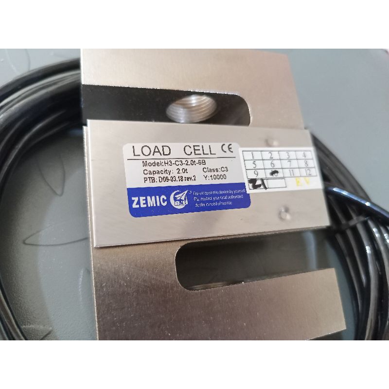 Load Cell Zemic H3-C3-2Ton