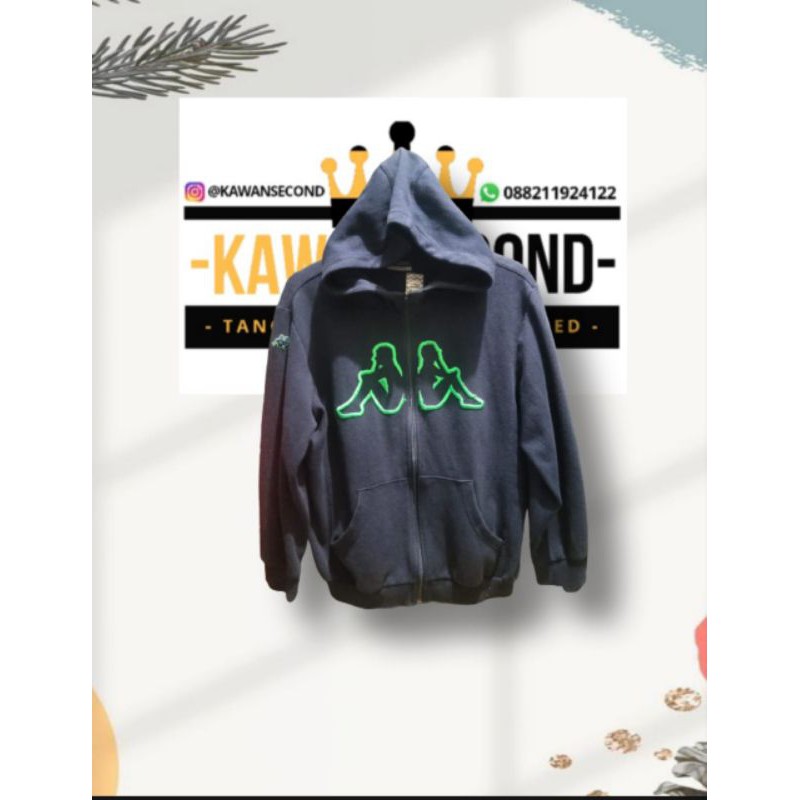 ZIP HOODIE KAPPA SECOND ORIGINAL