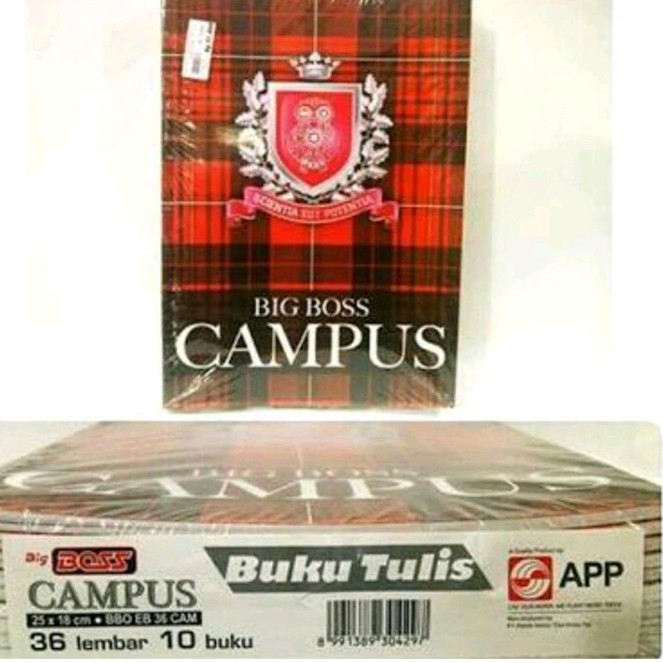 

[CoL㊗] BIG BOSS - Buku Tulis Campus 36 lembar - Pack /Barang promo