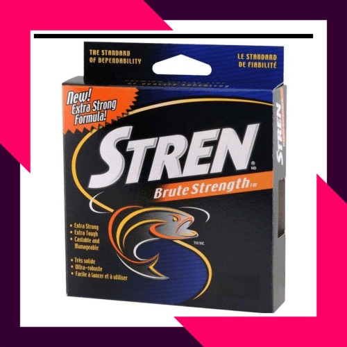 Senar Pancing Line MONO STREN BRUTE STRENGTH CLEAR BLUE FLUORESCENT 8lbs-30lbs