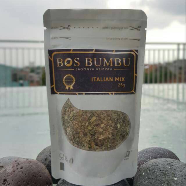 

W2fit Bos Bumbu Premium Quality Italian Mix 25 gram