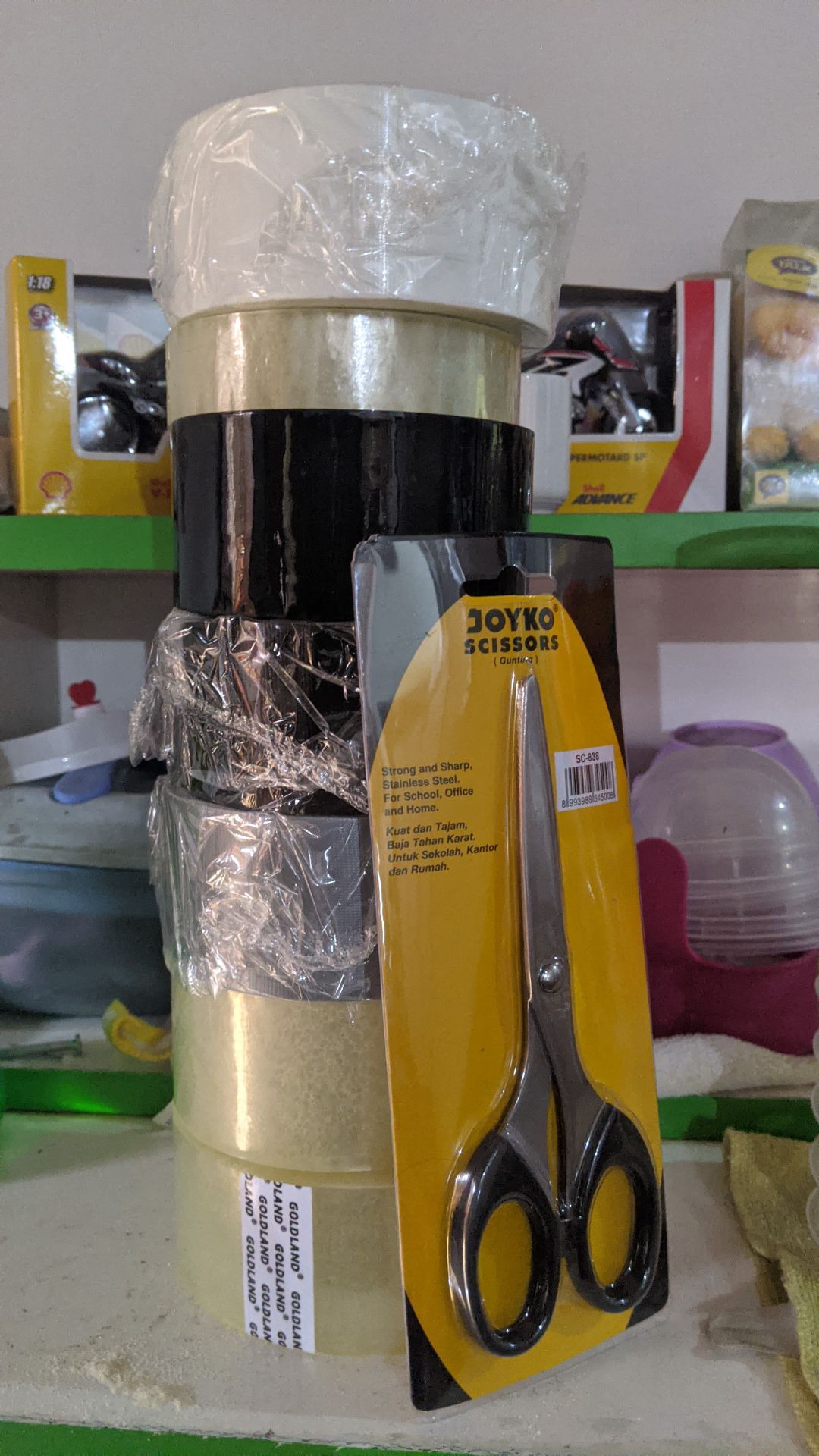 Lakban Warna 48mm X 50 Meter Opp Block Warna 2 Inch X 50 Meter