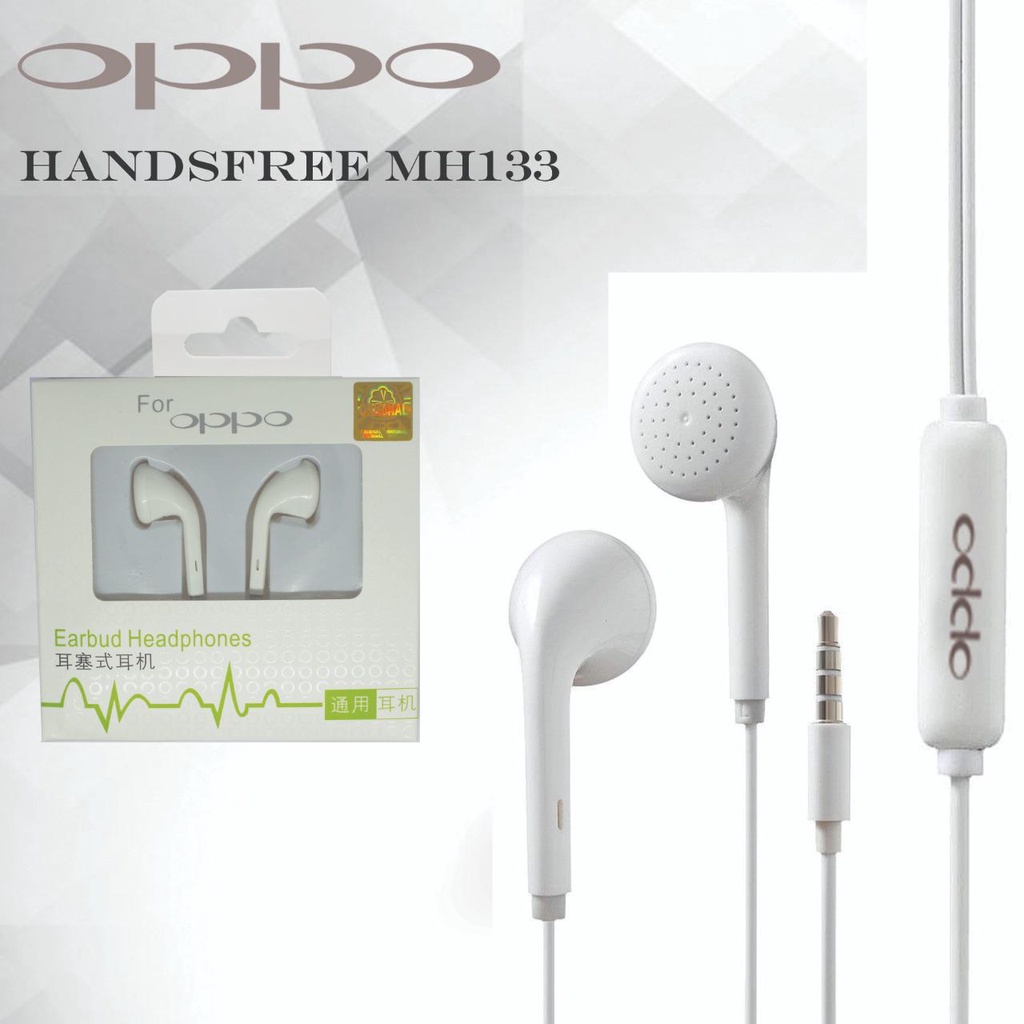 HEADSET OPPO MH133 ORI sedia banyak tipe lain divariasi produk