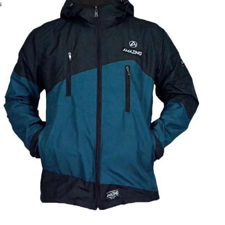 MALL/5.5 Flash Sale/〖5.5 Flash Sale〗/BIG SALE/Terbaru dan terlaris Jaket Parasut Outdoor Pria AMZ / 