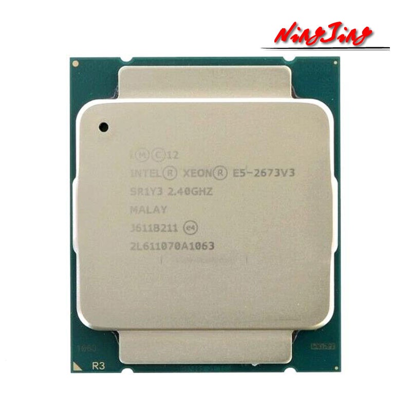 PREORDER Intel Xeon E5-2673V3 E5 2673v3 E5 2673 v3 2.4 GHz Twelve-Core Twenty-four-Thread CPU Proces