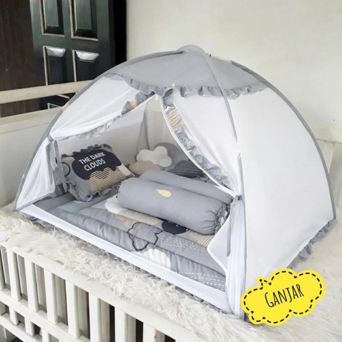 Kelambu | Kasur Bayi -Matras Bayi-Selimut Bayi-Bedding Set Baby Kelambu Lipat