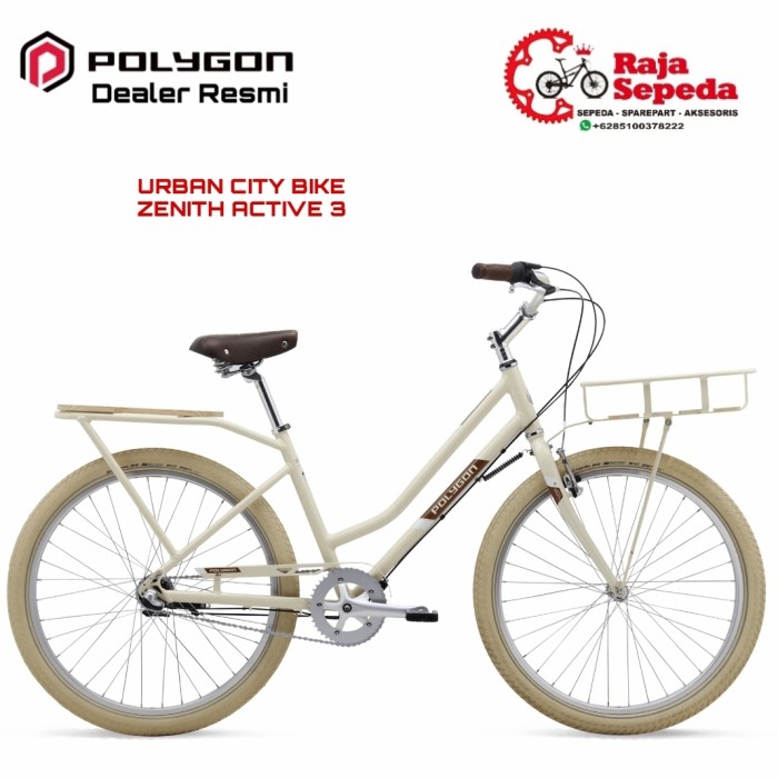 SEPEDA CITY BIKE POLYGON ZENITH ACTIVE 3
