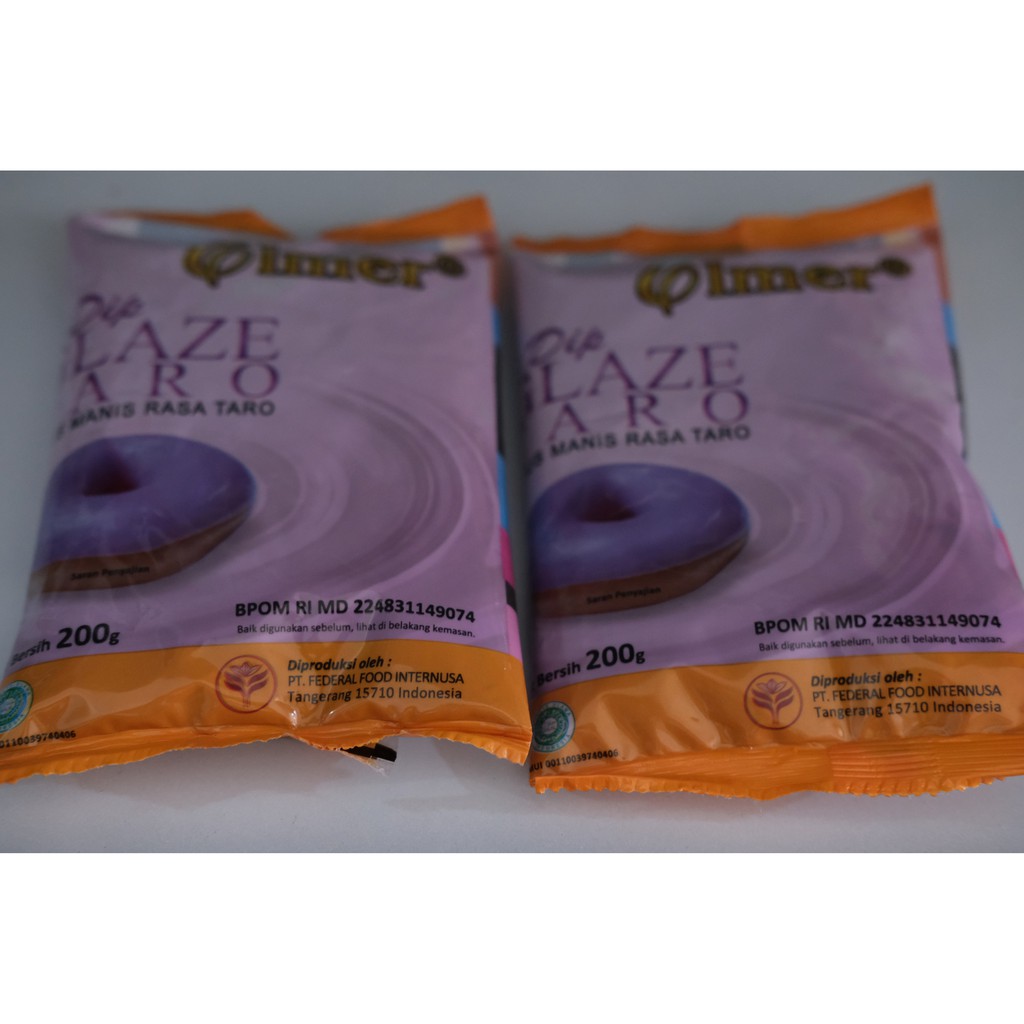 

DIP GLAZE ELMER TARO CELUPAN DONAT 200gr
