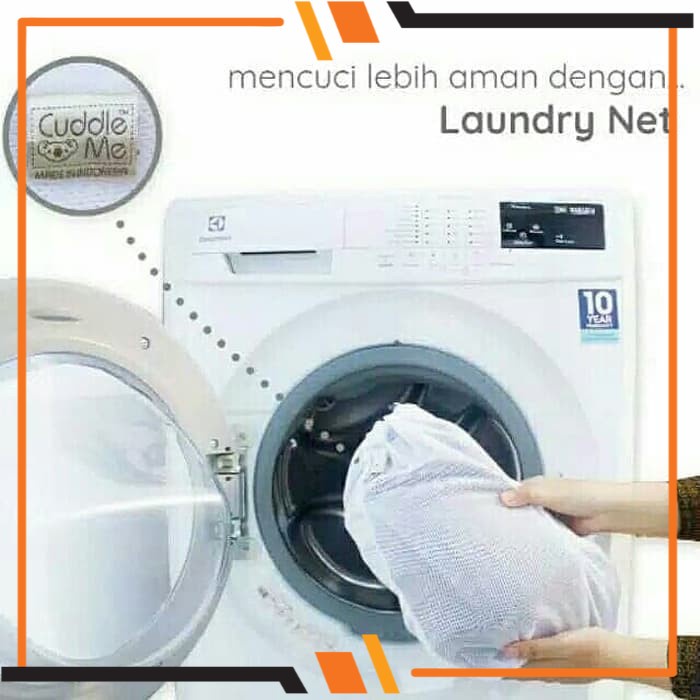 ( BISA COD ) CUDDLEME Laundry Net Cuddle Me Jaring Pakaian Mesin Cuci PINK