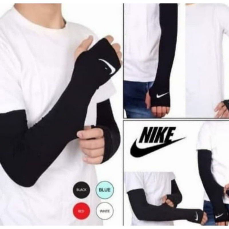 MANSET TANGAN LOBANG JARI / MANSET TANGAN RUNNING NIKE