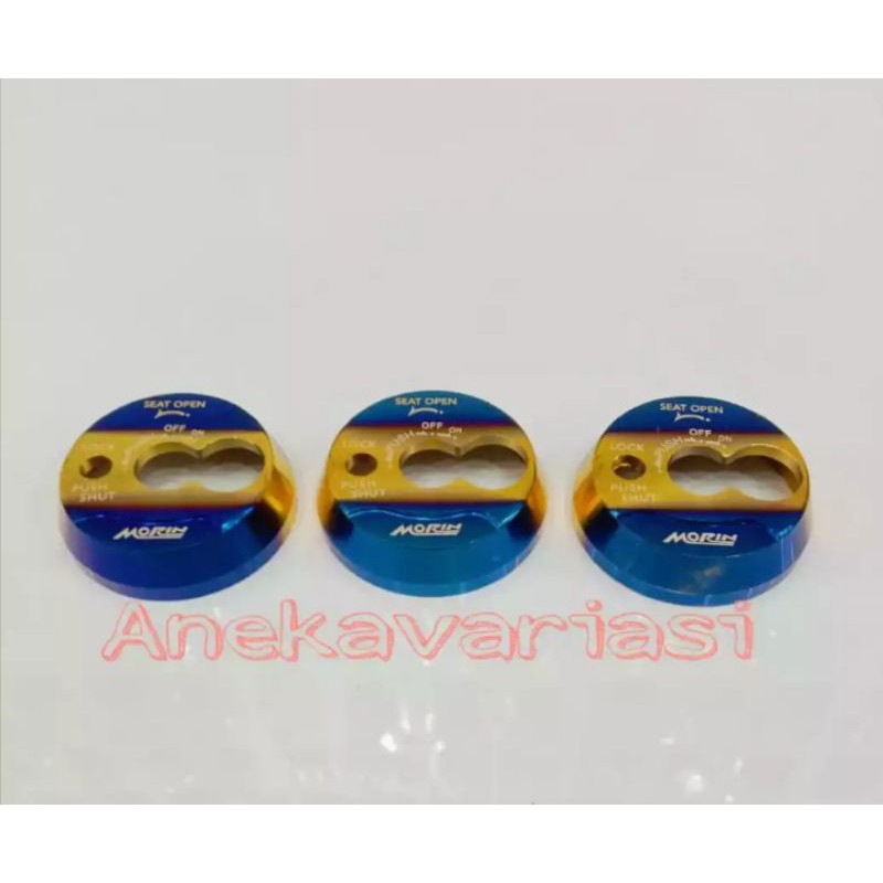 cover tutup kunci kontak two-tone Yamaha nmax -mio-xeon-soultGt-xride dll