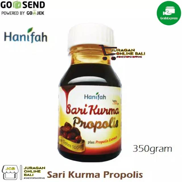 Sari Kurma Propolis Hanifah 350gram / Sari Kurma Murni