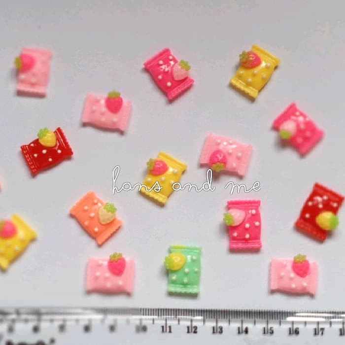 

Resin Permen Strawberry
