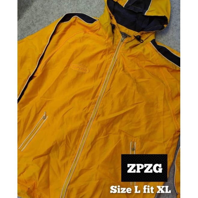 Jaket Outdoor ZPZG Kuning/Jaket outdoor.