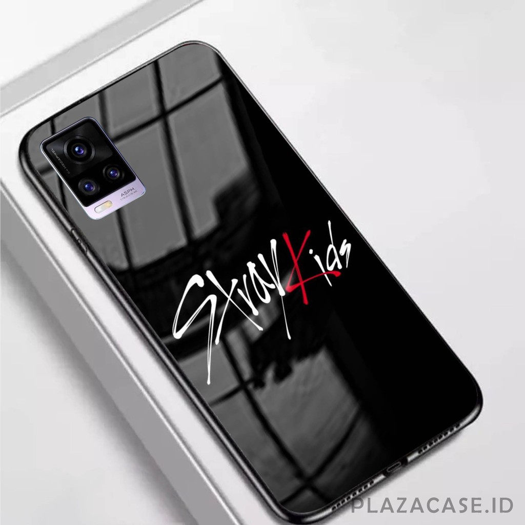 StrayKidz Softcase Glass [K61] for V20 V20 SE REDMI 9C A53 RENO 4F C17 RENO 4 REALME 7i Y30 Y50 A31