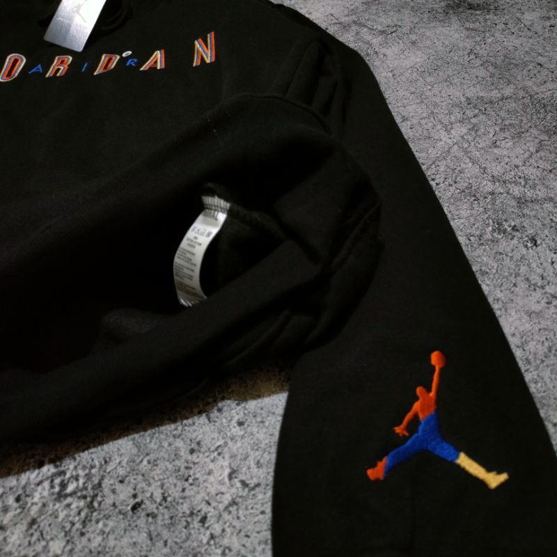 SWEATER HOODIE AIR JORDAN RAINBOW PREMIUM FULLTAG &amp; LEBEL