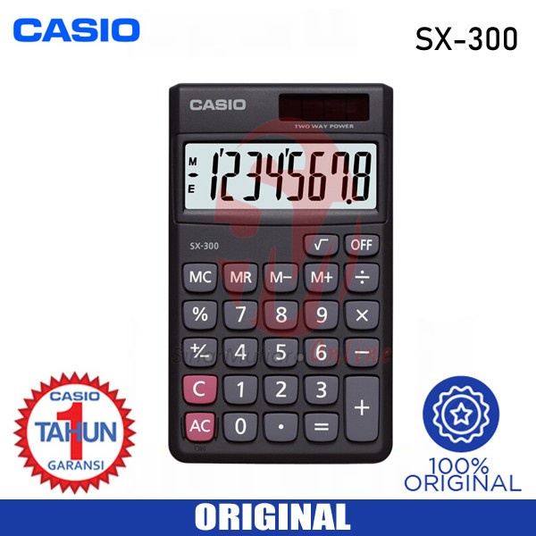 

Kalkulator CASIO SX 300