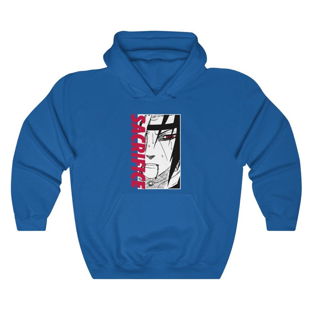 Hoodie Sacrifice Itachi Uchiha Anime Manga Naruto Unisex Premium