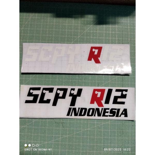 cutting sticker scoopy r12 indonesia honda scoopy