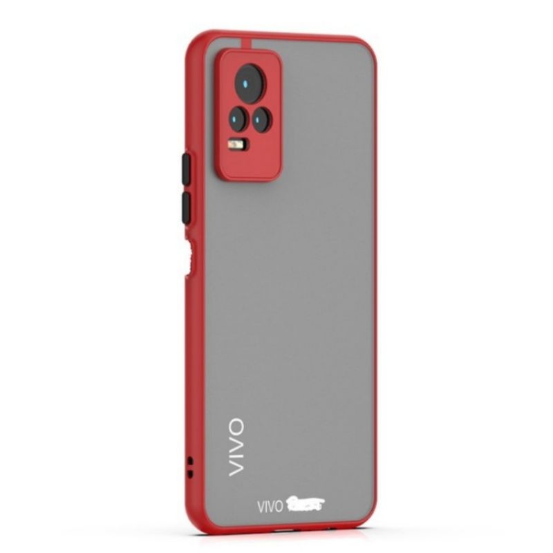 Vivo Y21 Y21S Y21T Y33S case fuze dove doff matte colour warna