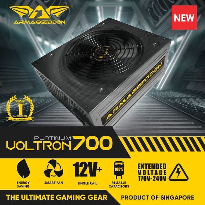 Power Supply PSU Armaggeddon Voltron Platinum 700 Watt