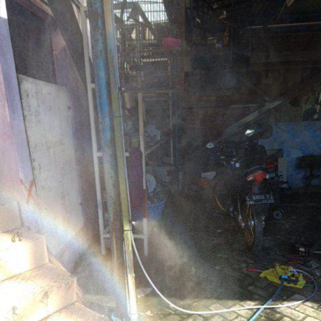 Misting Mist Nozzle Fogger Head Sprayer + Nepel Tee Sprayer 7mm