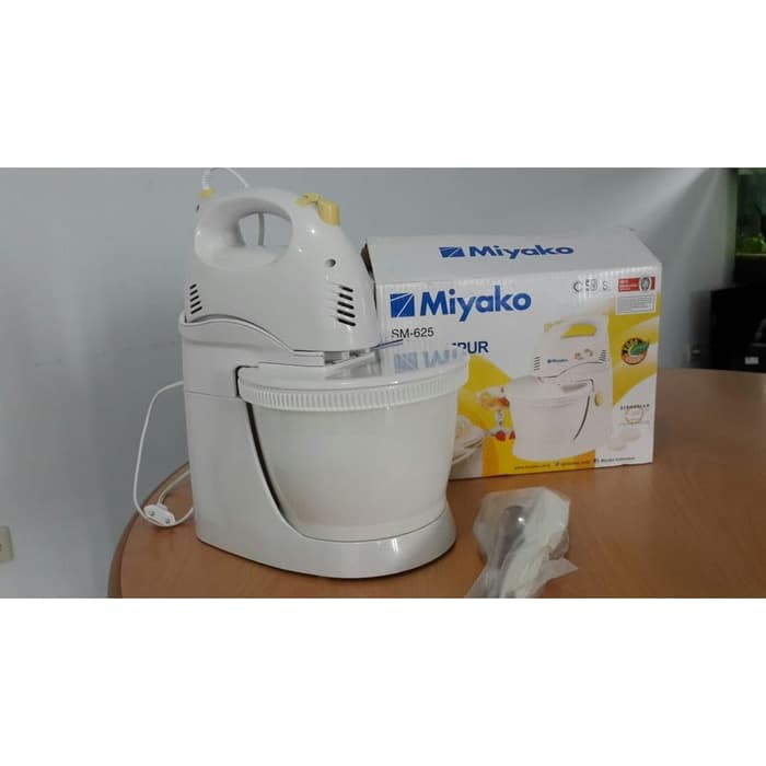 Miyako Mesin Stand Mixer SM-625 / Mixer Berdiri 3,5 Liter / Mesin Pengaduk Miyako SM-625