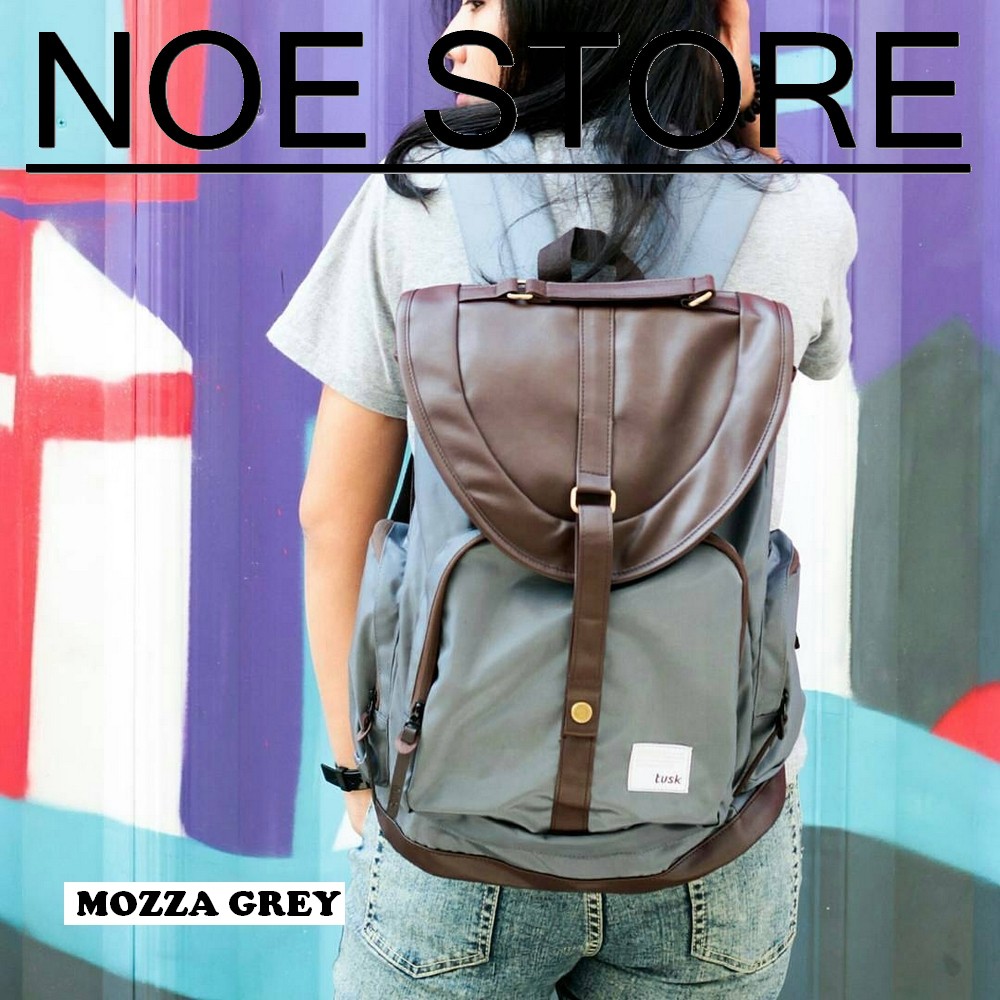 Tuskbag Mozza GREY / Tas Ransel Laptop