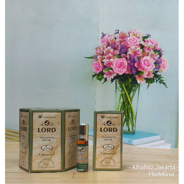 Parfum Al Rehab Lord 6pcs Minyak Wangi Al Rehab Lord Original