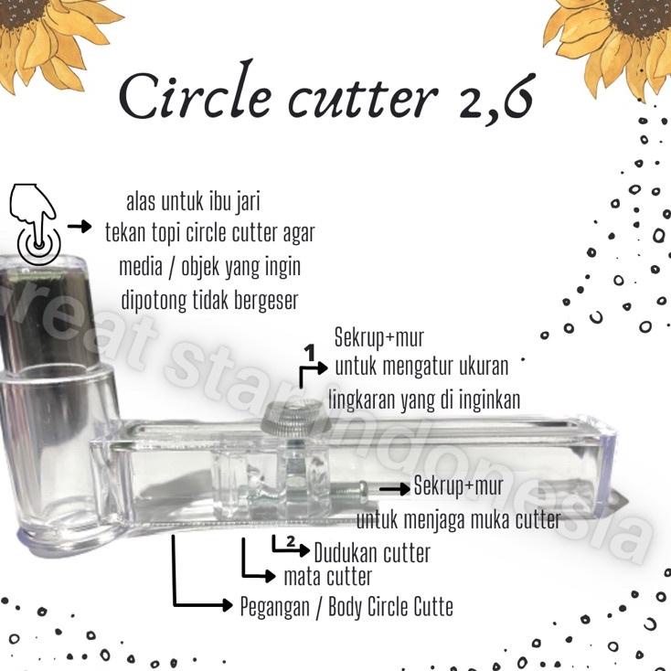 

wxu CIRCLE CUTTER MINI 26 MM (NEW !!! WITH PACKING) omnt14