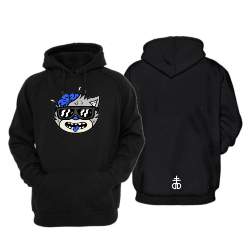 JAKET HOODIE DROPDEAD / DROP DEAD DISTRO METAL PREMIUM HIGH QUALITY