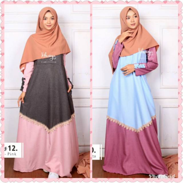 Aruna dress by khaiya GAMIS AJA