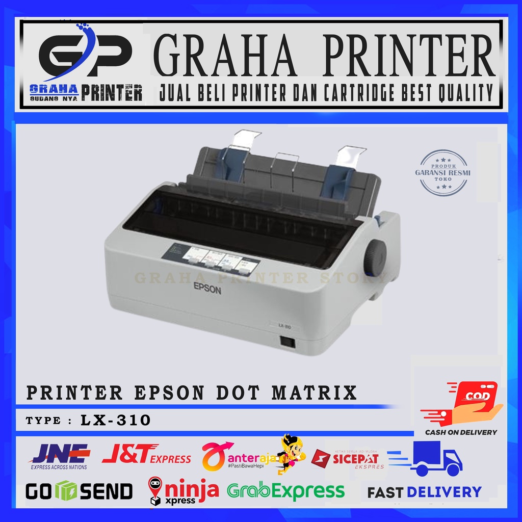 Printer Dot Matrix EPSON Lx-310 EPSON DotMatrix Lx310